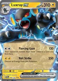 Luxray ex - 068/167 - Twilight Maquerade